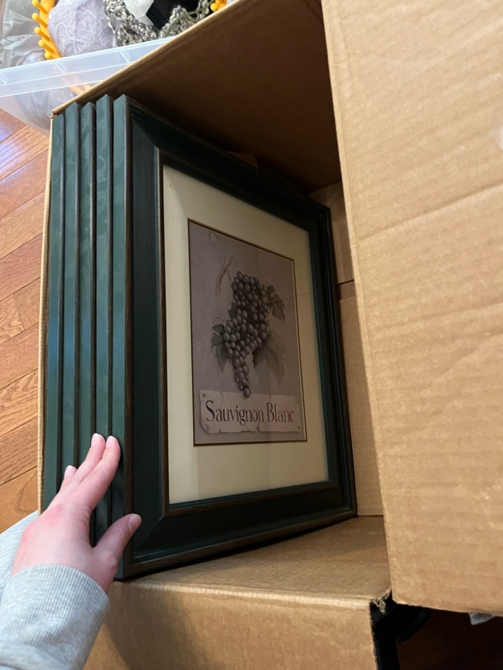 Wine Grape Framed Wall Art